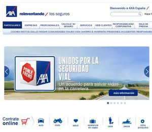 Captura de www.axa.es