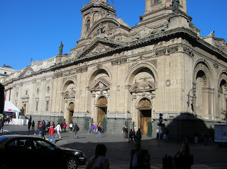 Catedral Metropolitana Santiago de Chile, Santiago de Chile, Chile, vuelta al mundo, round the world, La vuelta al mundo de Asun y Ricardo
